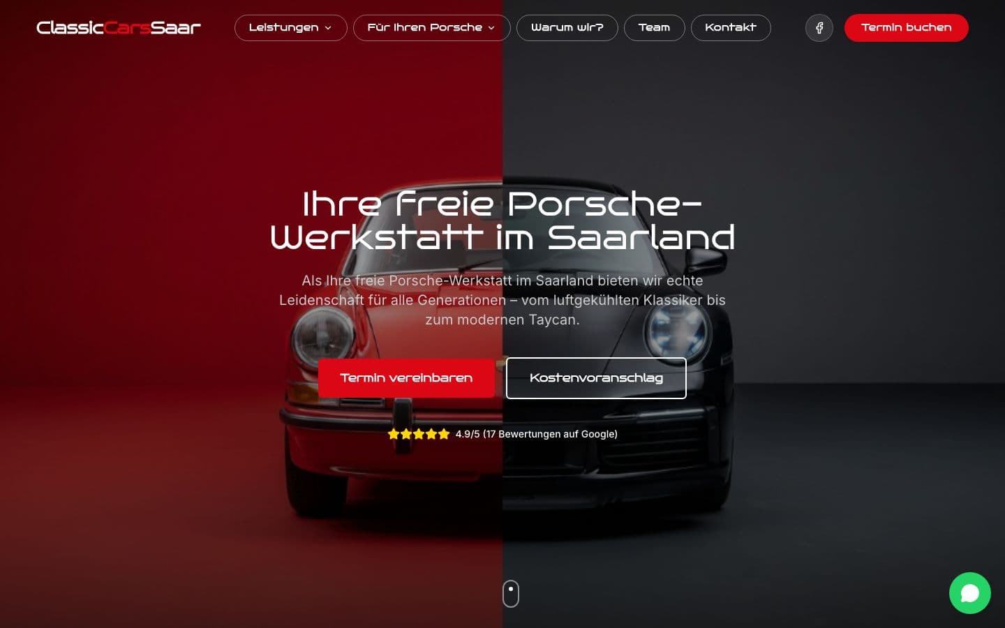 ClassicCars Saar Website